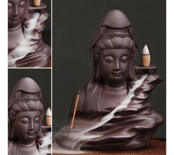 Incensario Cascata KuanYin - 20cm