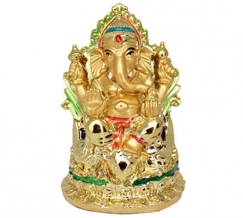 Ganesha Dourado - 12cm