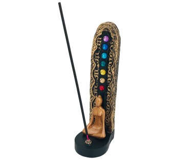 Incensario Chakras Yoga 098 - 17cm