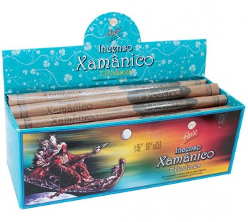 XAMÂNICO "7 Poderes" - Incenso Indiano Flute