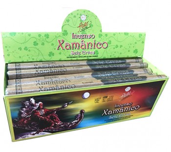 XAMÂNICO "Sete Ervas" - Incenso Indiano Flute