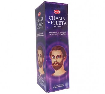 CHAMA VIOLETA - Incenso Indiano Hem