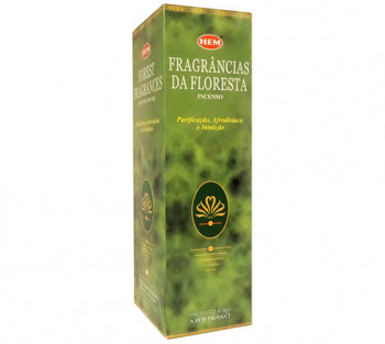 FRAGRÂNCIAS DA FLORESTA - Incenso Indiano Hem