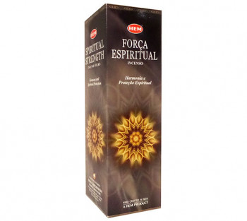 FORÇA ESPIRITUAL - Incenso Indiano Hem