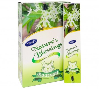 Nature's Blessings Raatrani - Incenso Indiano (unitario)