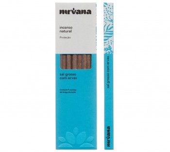 Nirvana Incenso Natural - Sal Grosso c/ Ervas