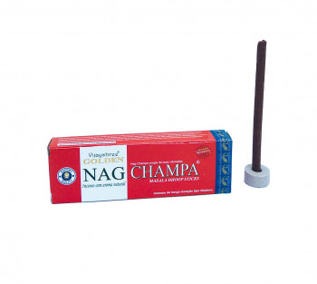 GOLDEN NAG CHAMPA - Incenso Defumador Massala