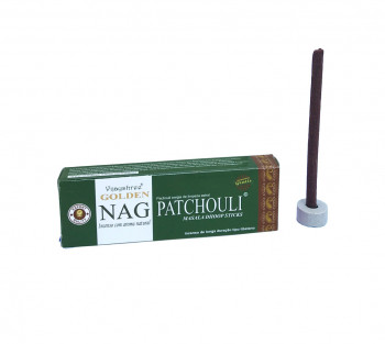 GOLDEN NAG PATCHOULI - Incenso Defumador Massala