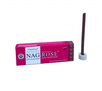 GOLDEN NAG ROSE - Incenso Defumador Massala