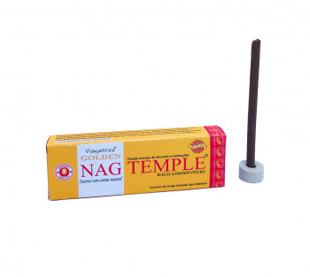 GOLDEN NAG TEMPLE - Incenso Defumador Massala