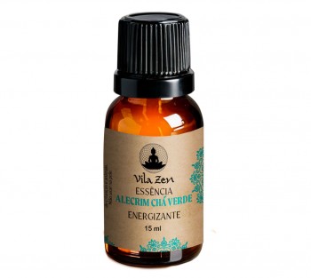 Alecrim Chá Verde - Essência Vila Zen (15ml)