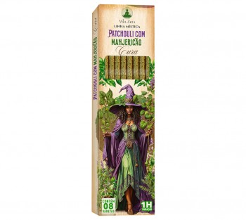 Incenso Vila Zen Patchouli e Manjericão