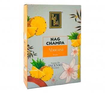 NAG CHAMPA Abacaxi - Incenso Indiano Zed Black