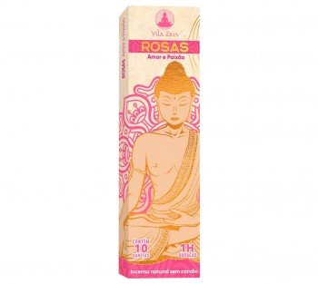 Incenso Vila Zen Rosas